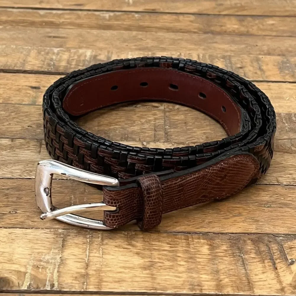 Brighton braided belt